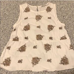 Madewell Peplum Tank Top